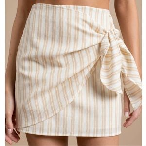 Tobi tie wrap skirt